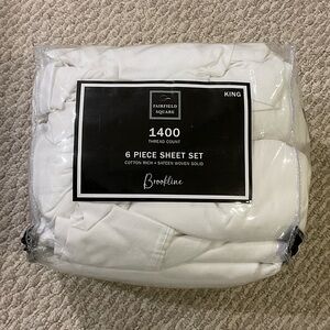 White 6 Piece Sheet Set